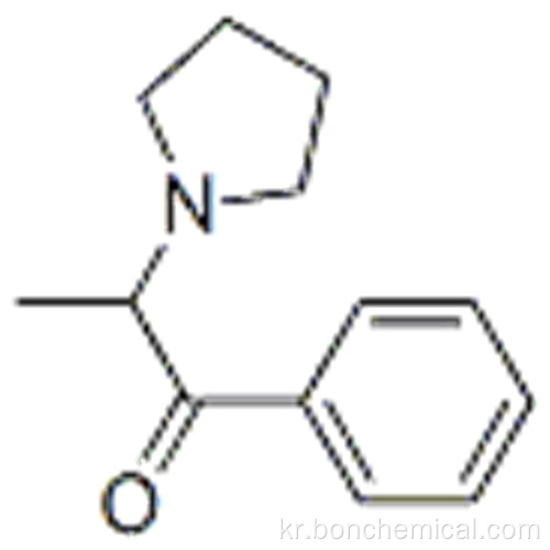 1- 페닐 -2- 피 롤리 딘 -1- 일-프로판 -1- 온 CAS 19134-50-0